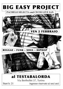 BIG EASY Project - Reggae Funk Soul Hip Hop Party