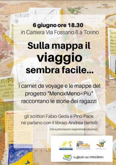 Sulla mappa il viaggio sembra facile