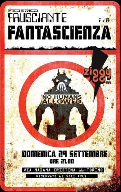No Humans Allowed // Federico Frusciante e la Fantascienza