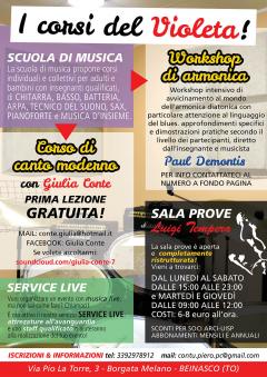 I corsi del Violeta!