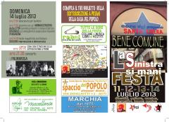 La Sinistra si ManiFesta @ La Festa della Casa del Popolo Asti 