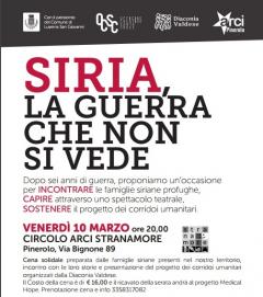 SIRIA, la guerra che non si vede - CENA SIRIANA