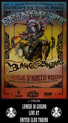 Stoner/Psychedelic Night: Spindrift + Blaak Heat Shuuja + Yikon allo United Club