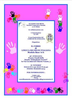  Corso di Lingua dei Segni Italiana ad Avigliana
