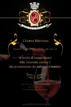 Invito Inaugurazione Enoteca a cura di Teart