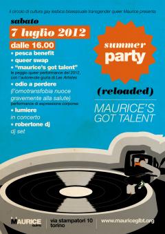 Maurice's got a party! 