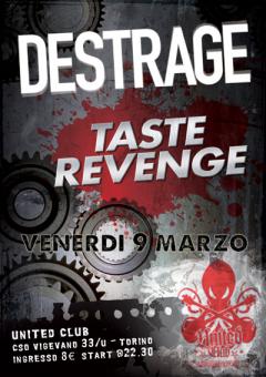 Destrage + Taste Revenge + The Heat Tape + The Thinkees + I Monelli allo United Club