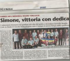 ARCI SIMONE VINCE IL TORNEO TORLASCHI