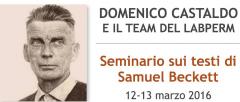WORKSHOP SUI TESTI DI SAMUEL BECKETT a cura di ArTeMuDa