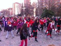 #1billionrising Flash Mob a #Collegno